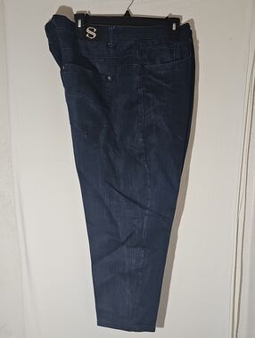 Slim Straight Men’s Jeans in Dark Blue by